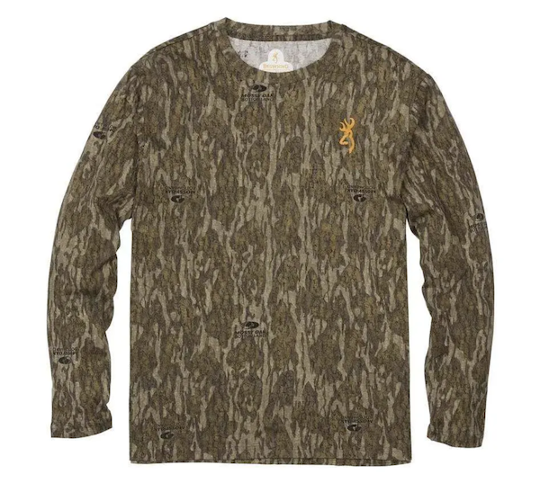 Browning Wasatch Jr Long Sleeve Tee (Mobl Med)